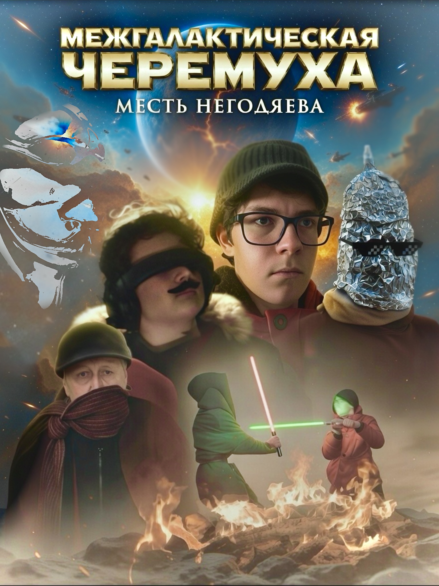 Межгалактическая черёмуха - месть Негодяева